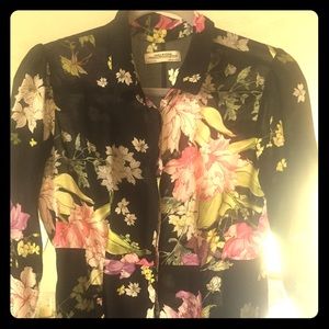 Zara Women's floral print long dress-Small